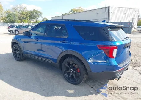 2020 Ford Explorer St из США, поврежденный, VIN 1FM5K8GC6LGC16392